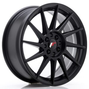 Japan Racing JR22 17x8 ET20-45 BLANK Gloss Black