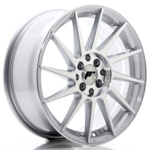 Japan Racing JR22 17x8 ET20-45 BLANK Silver Machined Face