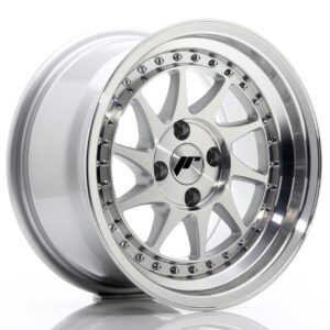 Japan Racing JR26 16x8 ET10-30 BLANK Silver Machined Face