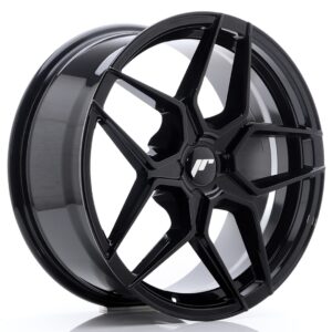 Japan Racing JR34 20x10 ET20-40 5H BLANK Gloss Black