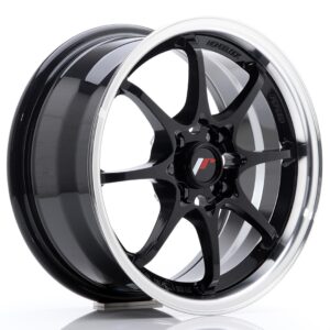 Japan Racing JR5 17x7 ET25 4x108 Matt Black