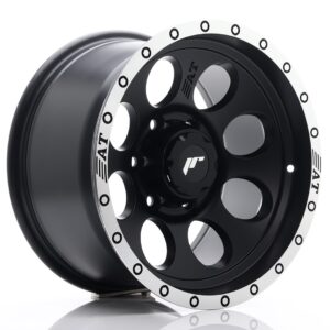 Japan Racing JRX4 17x8.5 ET20-35 BLANK Matt Black w/ Machined Lip