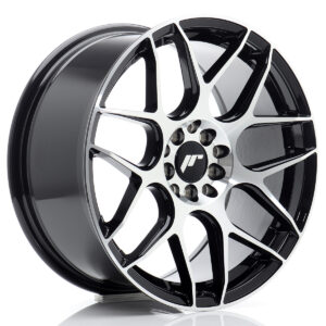 Japan Racing JR18 18x7,5 ET40 5x112/114 Black Machined Face