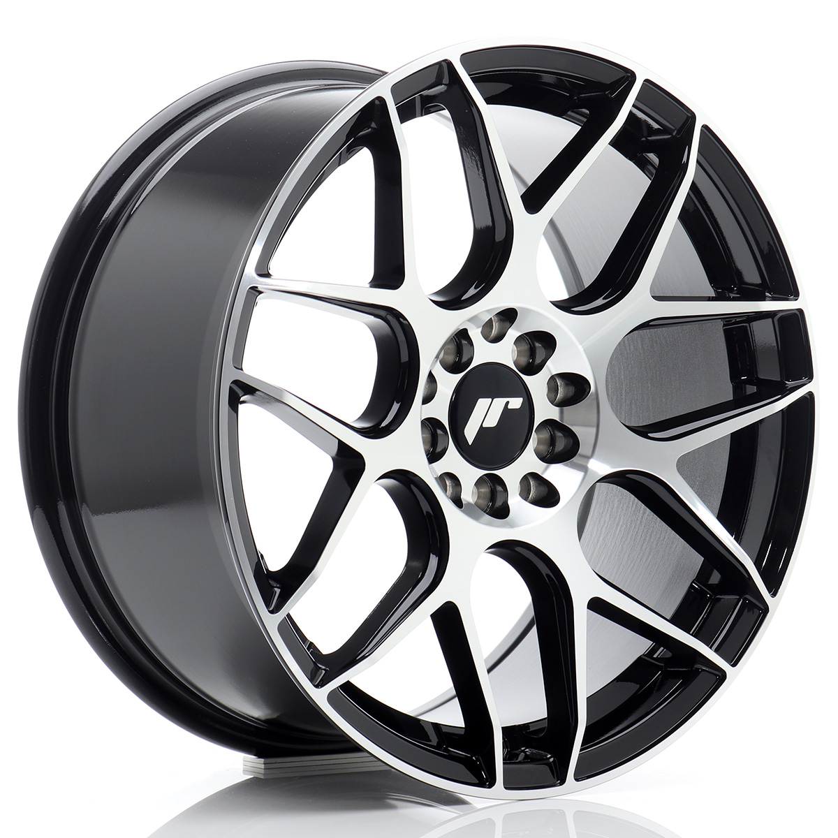 Japan Racing JR18 18x7,5 ET40 5x112/114 Black Machined Face