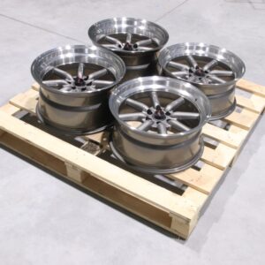 Sada diskov JR19 17x8 ET0 + 17x9 ET-25 3x112 Gun Metal