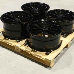 Sada diskov JR37 20x9 ET20 + 20x10 ET35 5x112 Gloss Black