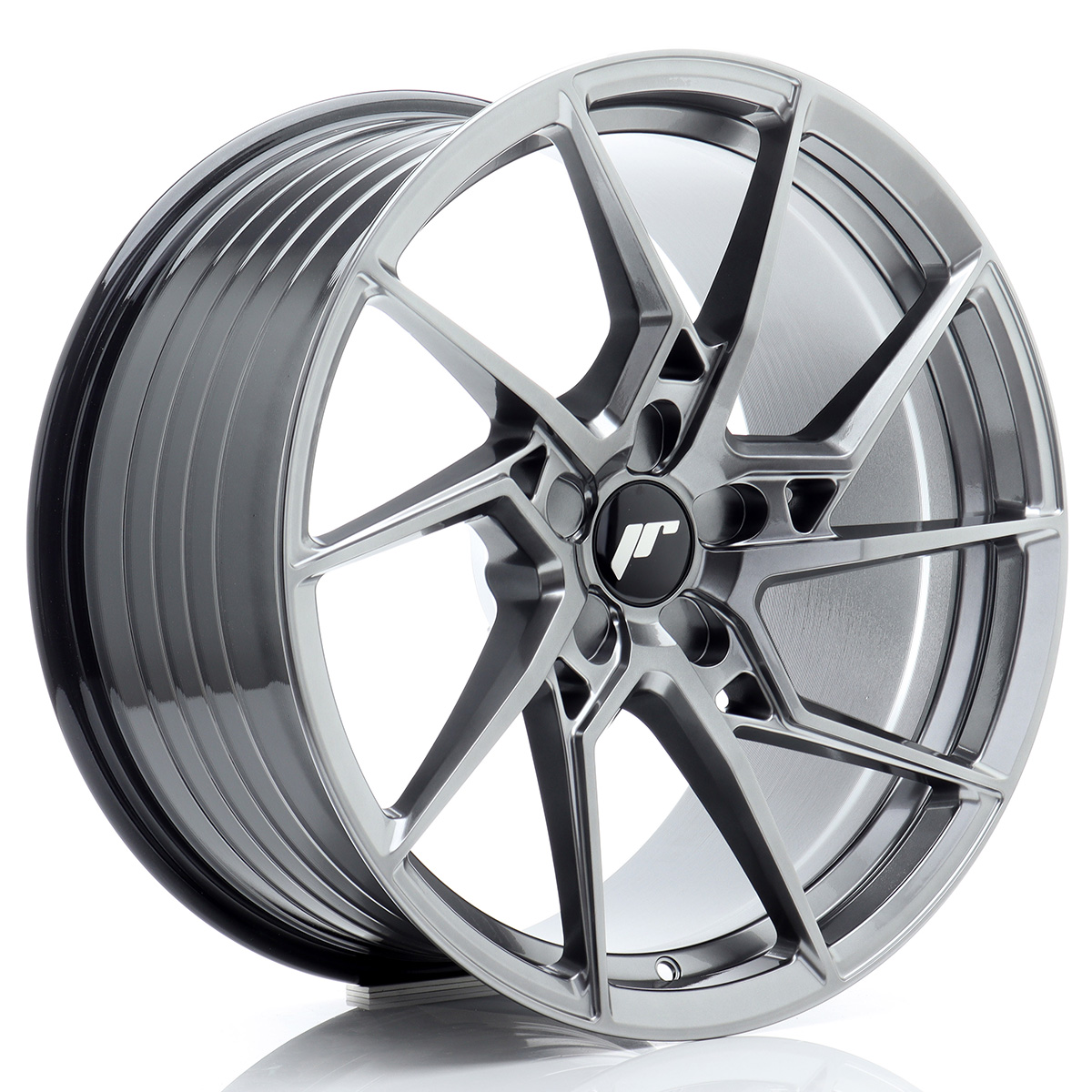 Japan Racing JR33 19x8,5 ET20-45 5H BLANK Hyper Black – Obrázok 2