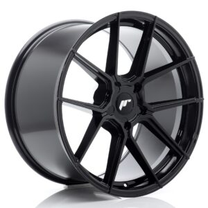 Japan Racing JR30 17x7 ET20-40 BLANK Gloss Black