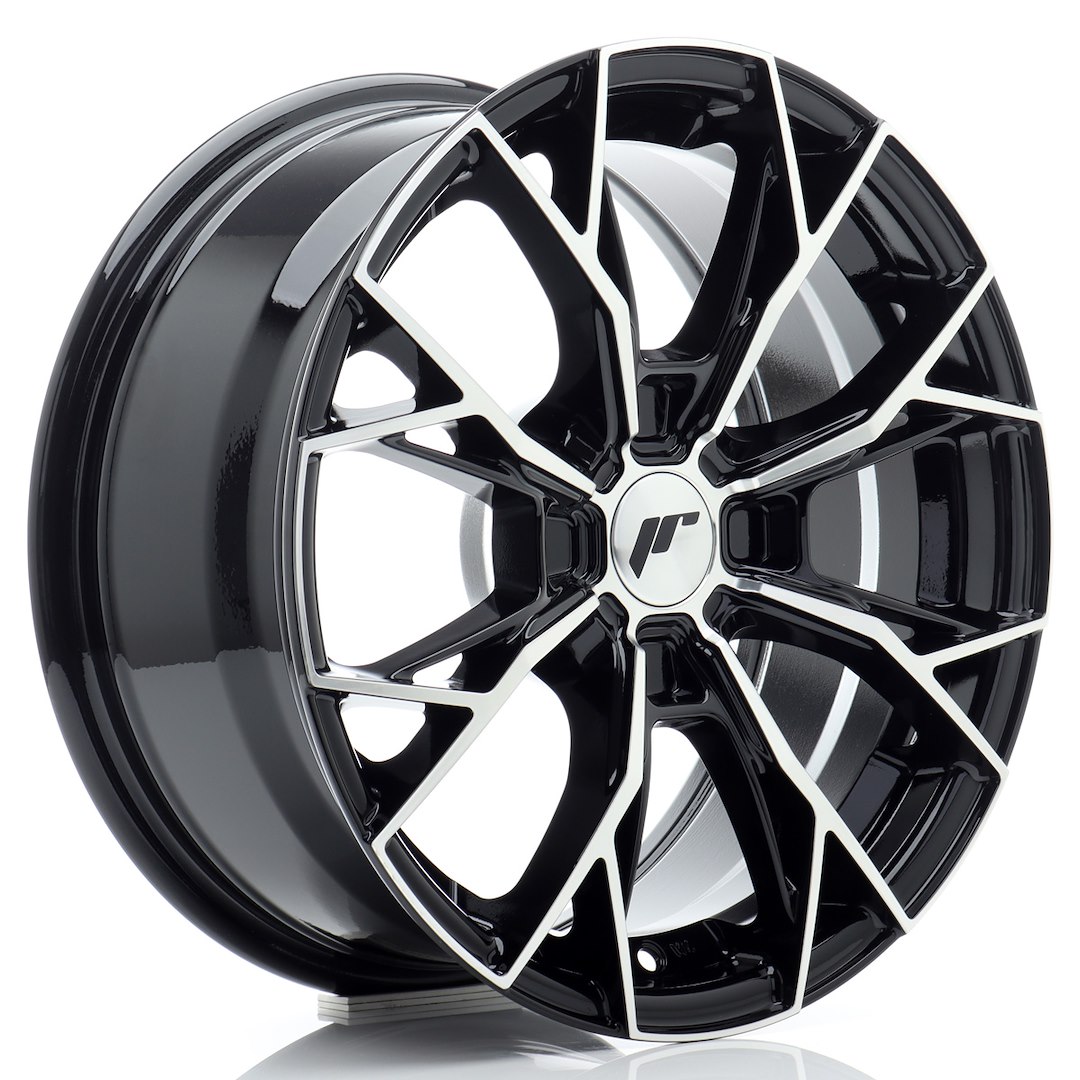 Japan Racing JR49 19x9,5 ET20-45 5H BLANK Gloss Black Machined Face – Obrázok 2