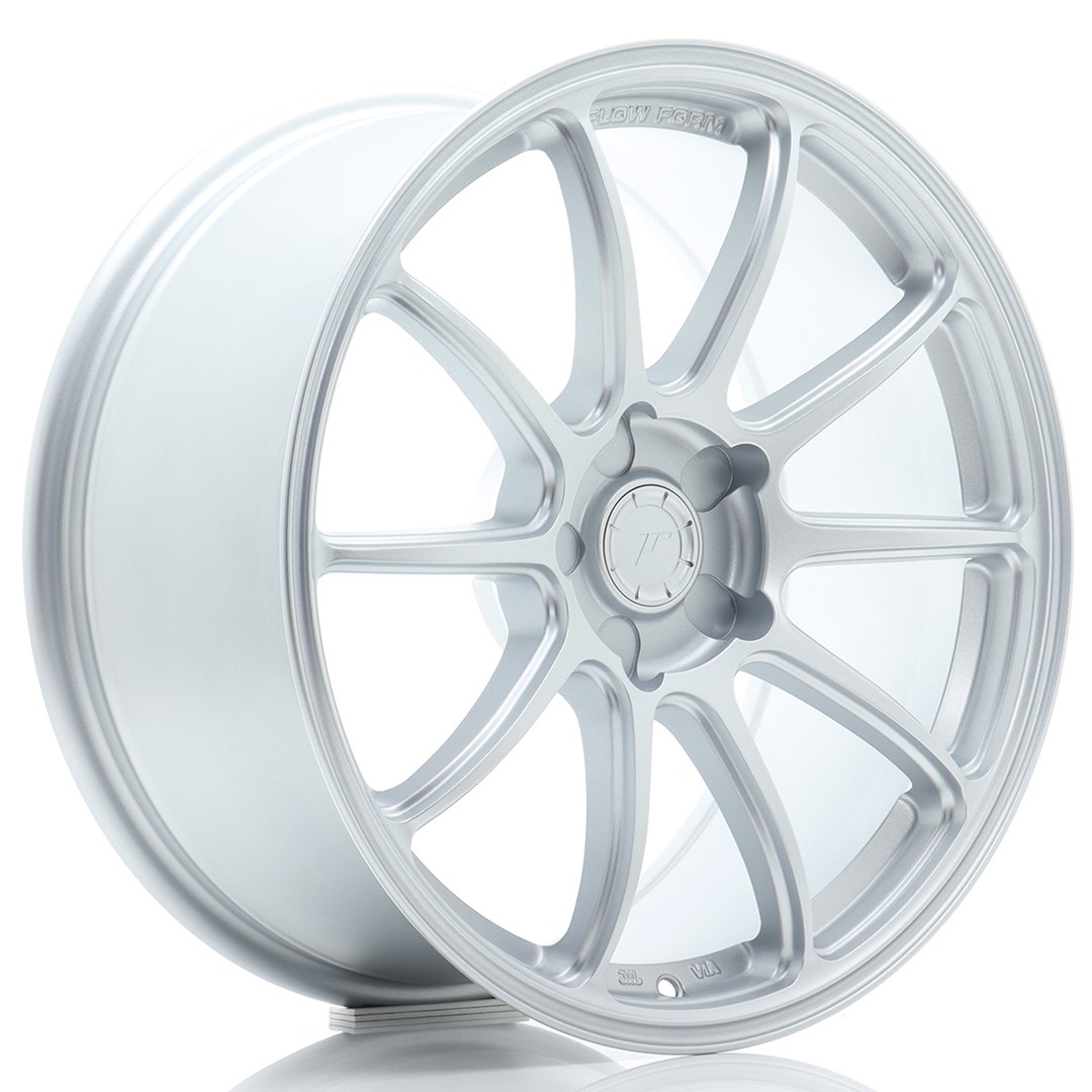 Japan Racing SL04 18x8,5 ET20-42 5H BLANK Matt Silver – Obrázok 2