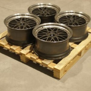 Sada diskov JR23 19x9,5 ET45 5x120 Hyper Gray w/Machined Lip