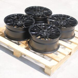 Sada diskov JR28 17x8 ET30 4x108 Gloss Black