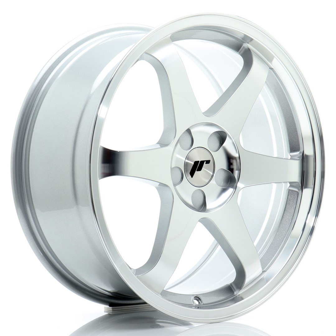 Japan Racing JR3 18x8 ET40 5x108 Silver Machined