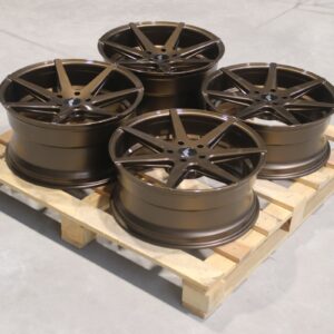 Sada diskov JR20 20x8,5 ET35 + 20x10 ET40 5x120 Gloss Bronze