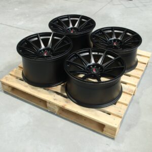 Sada diskov JR11 19×9,5 ET22 + 19×11 ET25 5×114,3/120 Matt Black